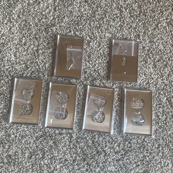 Metal Lightswitch Plates - Picture 2 of 2